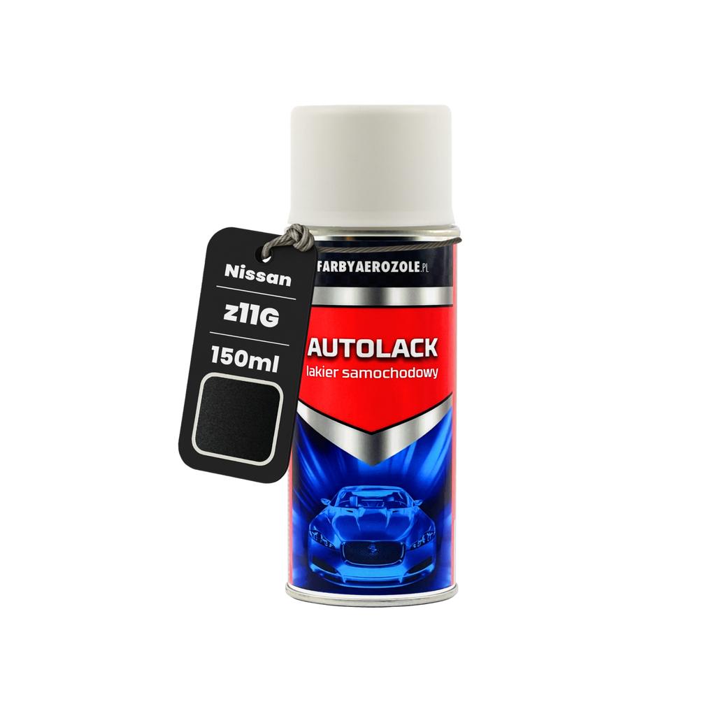 Nissan z11G Black Metal Black Car Paint Spray 150ml