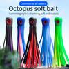 Trolling Fishing Lure Soft Simulation Octopus Baits Swimbait Professional Bionic Bait Reusable Saltwater Artificial Bait Bass Sea Fishing Baits