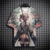 Funny 3D Anime Harajuku Men's T Shirt Fashion Beauty Pattern Short Sleeve T-Shirt Casual O-neck Loose Top Summer Unisex Clothing