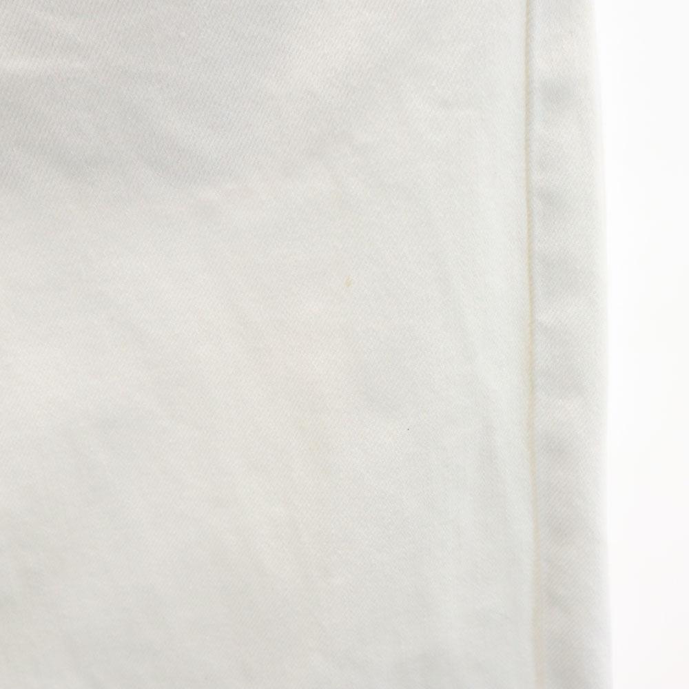 Acne Studios Джинсы из денима с необработанным краем W26 белые Мужские Б/у