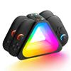 4-портовая зарядная станция с режимами RGB-подсветки, быстрая зарядка для Nintedos Switch2 Joycon со светодиодной индикацией, зарядный кабель USB Type-C