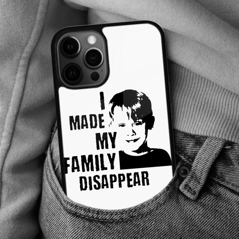 Home Alone Soft Phone Case for iPhone 17 Air 16e Pro max 15 Pro 13 14 Plus 11 12 MagSafe Magnetic Coque