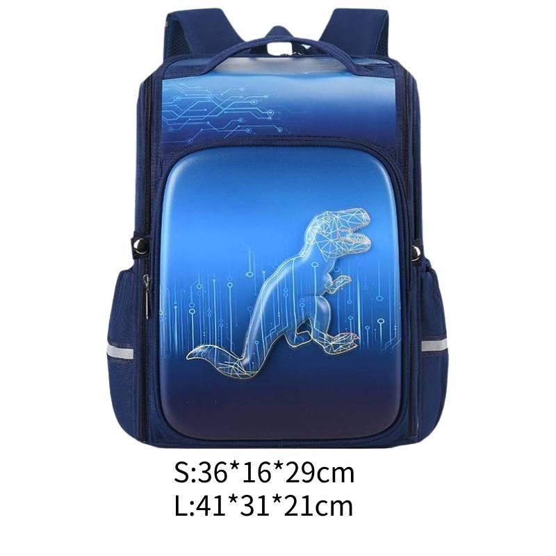 Cute And Durable Oxford Fabric School Backpack For Boys And Girls Anti-shock Lightweight