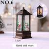 1pcs Christmas New Year Family Decoration Fairy Light Candle White Snowman LED Flame Light