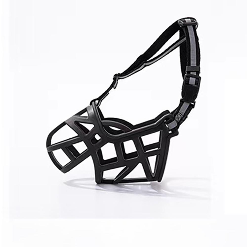 Anti Barking Dog Muzzle For Small Large Dogs Adjustable Mesh Breathable Pet Mouth Muzzles For Dogs Nylon Straps Large Dog Muzzle