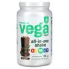 Vega Plant-Based, Organic All-in-One Shake, Chocolate, 1 Lbs (708 G)