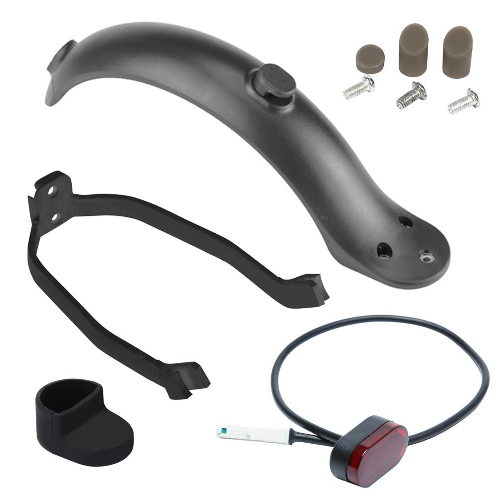 Fender Mudguard Electric Scooter Support Taillight Set with Screw Cap Outdoor Scooters Sports Entertainment for M365