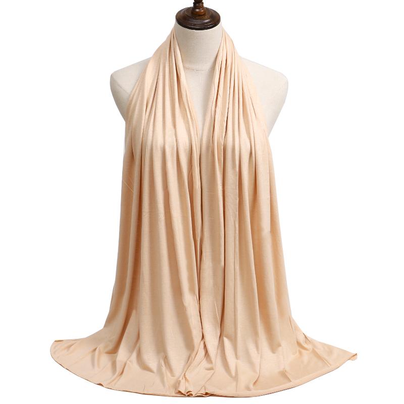 Ramadan Solid Color Muslim Hijab Thin Breathable Soft Cozy Scarf Elegant Style Windproof Sunscreen Shawl Headscarf