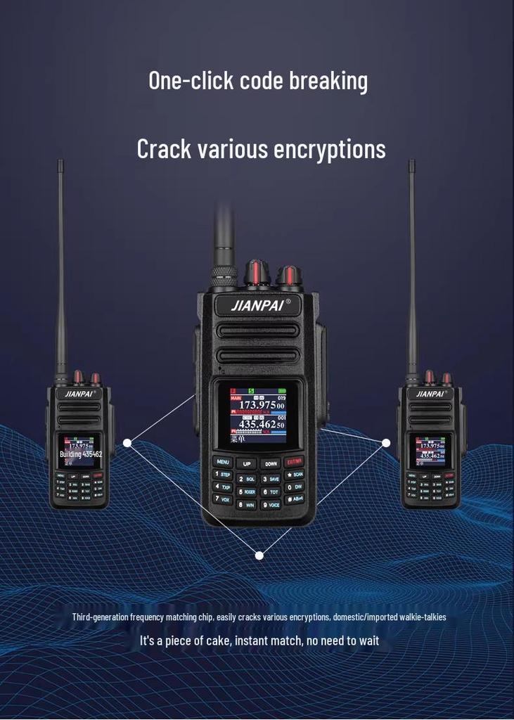 Радиостанция DP4600UV: Водонепроницаемость IP68, Защита от помех, Сопряжение частоты одной кнопкой, Авиационный AM, Наружное крепление для транспортного средства.