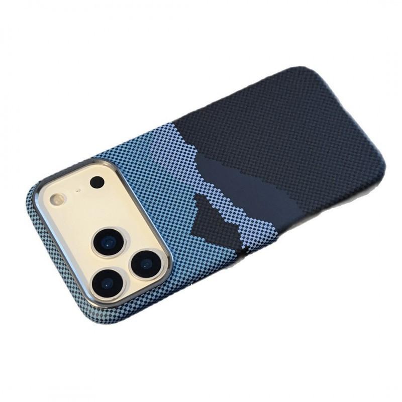 Чехол для iPhone 17 PROMAX Mountain River Kevlar с магнитом, подходит для Apple 16PM, Премиальный защитный чехол