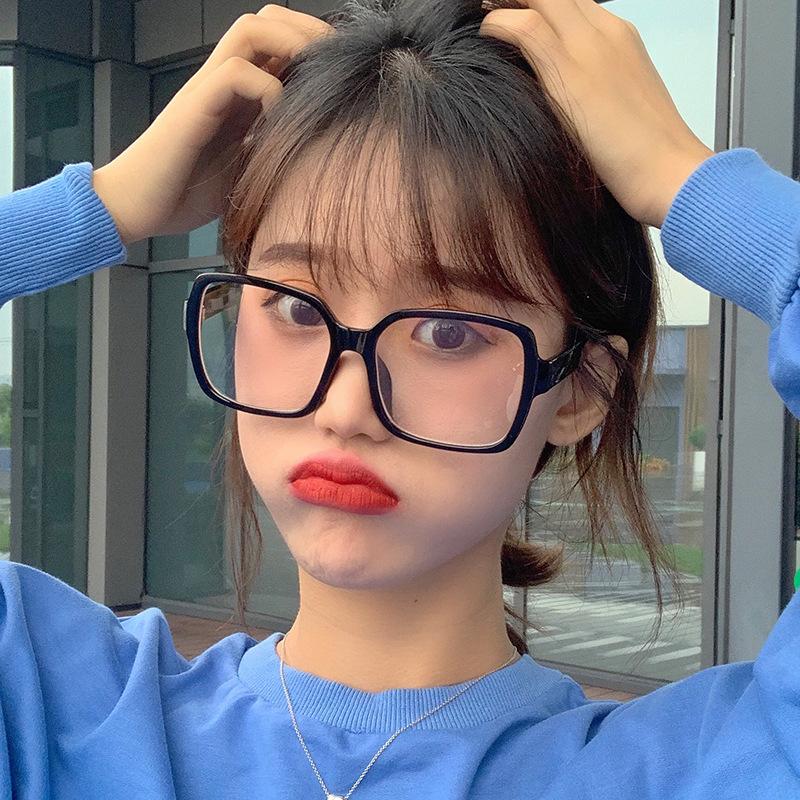 Fashion Trendy Men'S Glasses Frame Classic Square Shape Glasses Women Blue Light Blocking Female Frame Glass
