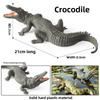 Realistic Snake Crocodile Figure Toy With Durable Plastic Material For Educational Use