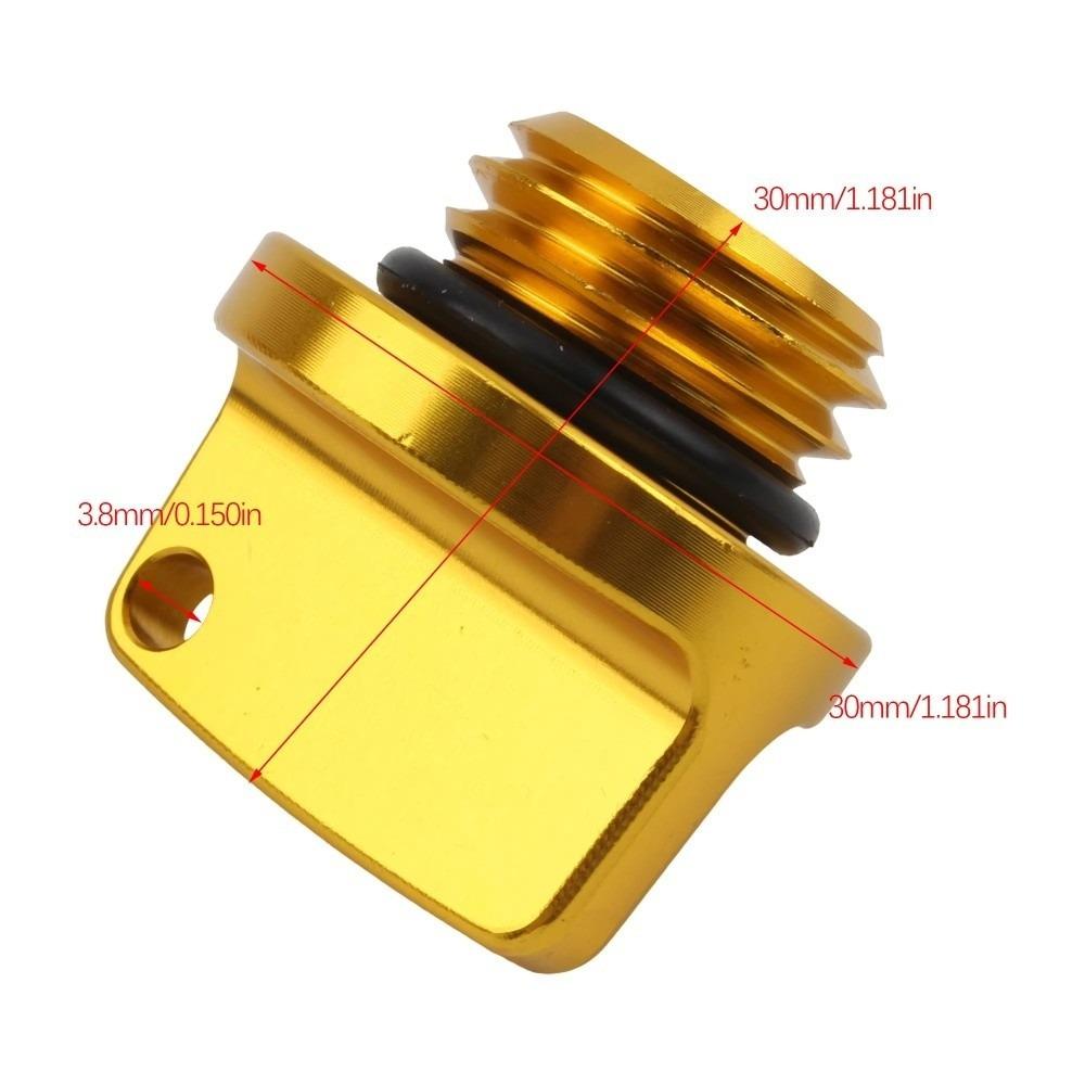 Aluminum Motorcycle Oil Cap CNC Engine Oil Cap Fastener Oil Plug  Engine-Parts