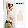 Za2025 Summer New Women Clothes Backless Knitted Neck Collar Simple Sleeveless Casual Top 2653006