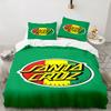 3PCS Santa Cruz  Bedding Set Printed Duvet Cover Closure Includes 1 Duvet Cover & 2 Pillowcases for All Seasons Bedroom Decor