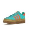 Adidas Кроссовки женские Gazelle Bold Mint Rush Impact Orange Teal IG4386