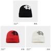 Knit Hat For Women With Colorblock Pattern Warm Windproof Winter Accessories