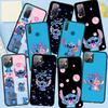 Чехол для телефона Samsung Galaxy S25 S24 S23 iPhone 16 15 Xiaomi Redmi Note 14 13 12 16E X 11 Pro Max OPPO Moto Huawei Cartoon New Stitch Fashion Cover