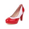 Fashion Shoes Women Black Pumps 2025 Spring Casual Shoes Female High Heels White Red Pink Blue Weding Shoes Plus Size 32-43 Pumps