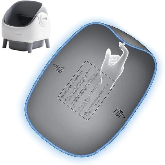 Большая Открытая Автоматическая Кошачья Туалетная Коробка Tuya Smart WiFi Управление Самоочищающийся Кошачий Туалет Водонепроницаемый Коврик и Мягкий Поддон