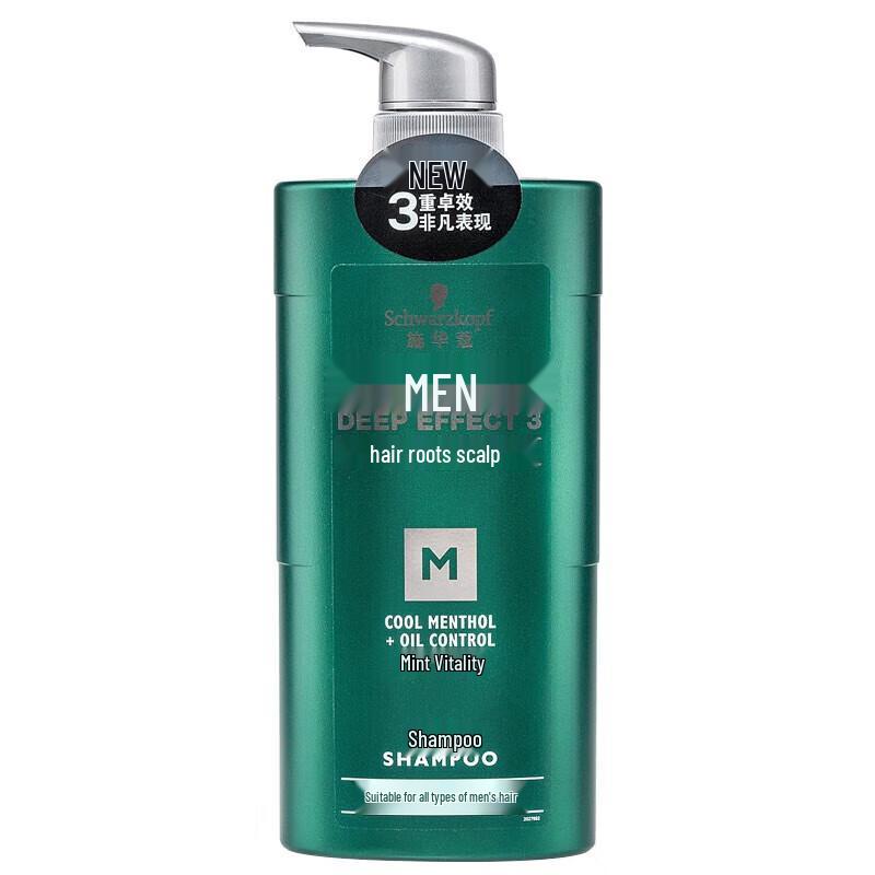 Schwarzkopf Men's Mint Vitality Shampoo