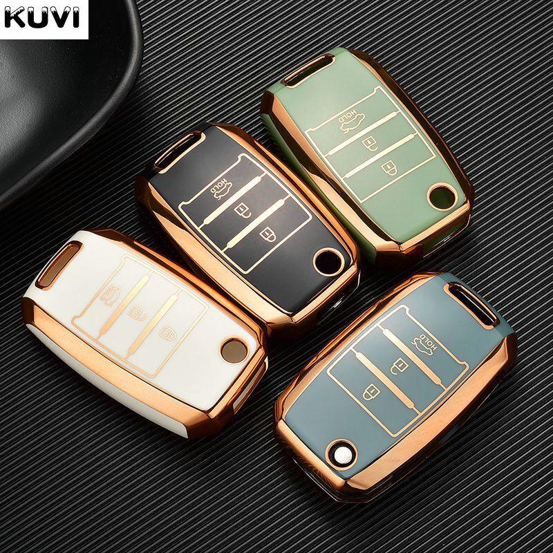 Новый чехол для ключей из ТПУ для KIA Rio 3 K2 Ceed Cerato K3 K5 Sorento Sportage Soul K4 Picanto Optima Forte Stinger