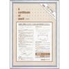 Picture Frame Aluminum Certificate A4 Silver Ka-223C