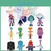 Уникальные мультяшные аниме-фигурки Mind Team II размером от 3,5 до 4 дюймов, идеально подходящие для украшения торта