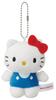 Skater Sanrio Hello Kitty Mascot Water Bottle, 480ml with Slit, PSPR5MC-A