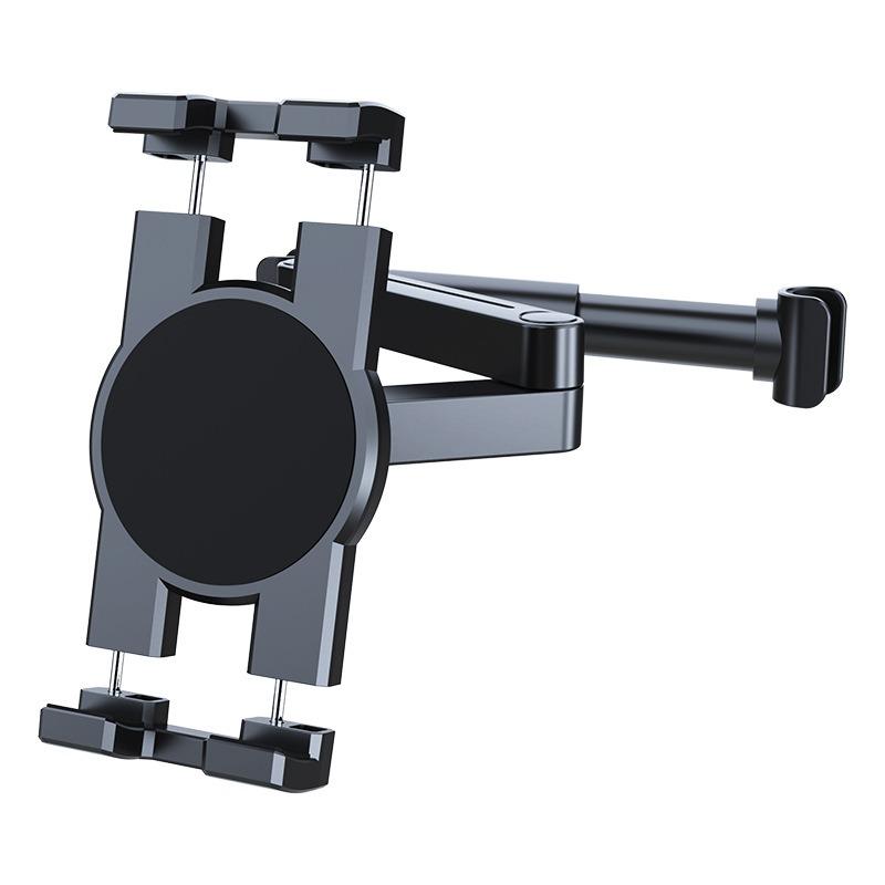 Универсальный кронштейн для спинки автомобильного сиденья, держатель для планшета, полка, автомобильная затылочная подушка, регулируемый телескопический кронштейн для мобильного телефона