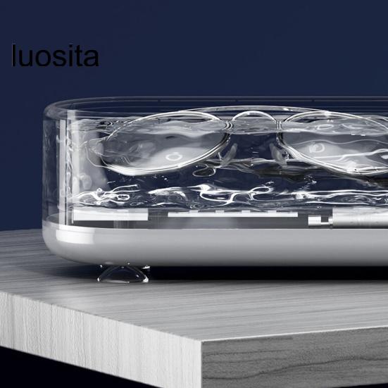 Ультразвуковой очиститель 300 мл, глубокая очистка 45 кГц, низкий уровень шума, высокочастотная стиральная машина для очков, колец, сережек, ожерелий, ремешок для часов