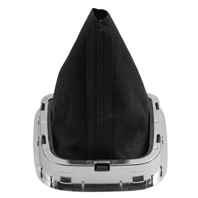 Gear Shift Knob Shifter Lever Stick Gaiter Boot Cover Cars Accessories for Volkswagen VW POLO 6C 2011- 2015 2016 2017 2018 2019