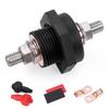 300A 48V DC Post Connectors Brass Replacement Terminal Kit 3/8in Stud Battery Power Junction for Car Camping RV Truck Boat