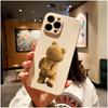 Чехол для телефона Ted Bear для iPhone 11 12 13 14 15 16 Pro Max Plus Mini 7 8 SE X XS XR Мягкий силиконовый чехол