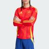 Adidas SPAIN 24 LONG SLEEVE HOME AUTHENTIC JERSEY Soccer Jersey Men's Red IP9356