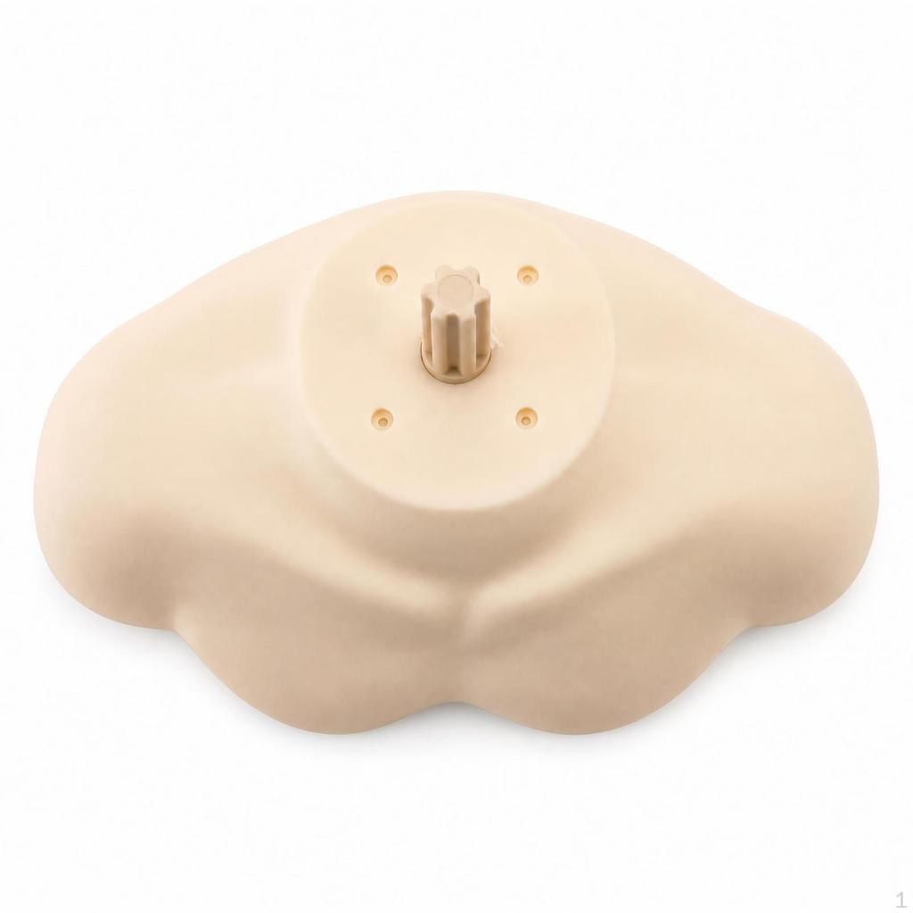 Practice Head Base SkinTonedToned Hairdressing Stand Mounting Post Mannequin Shoulder
