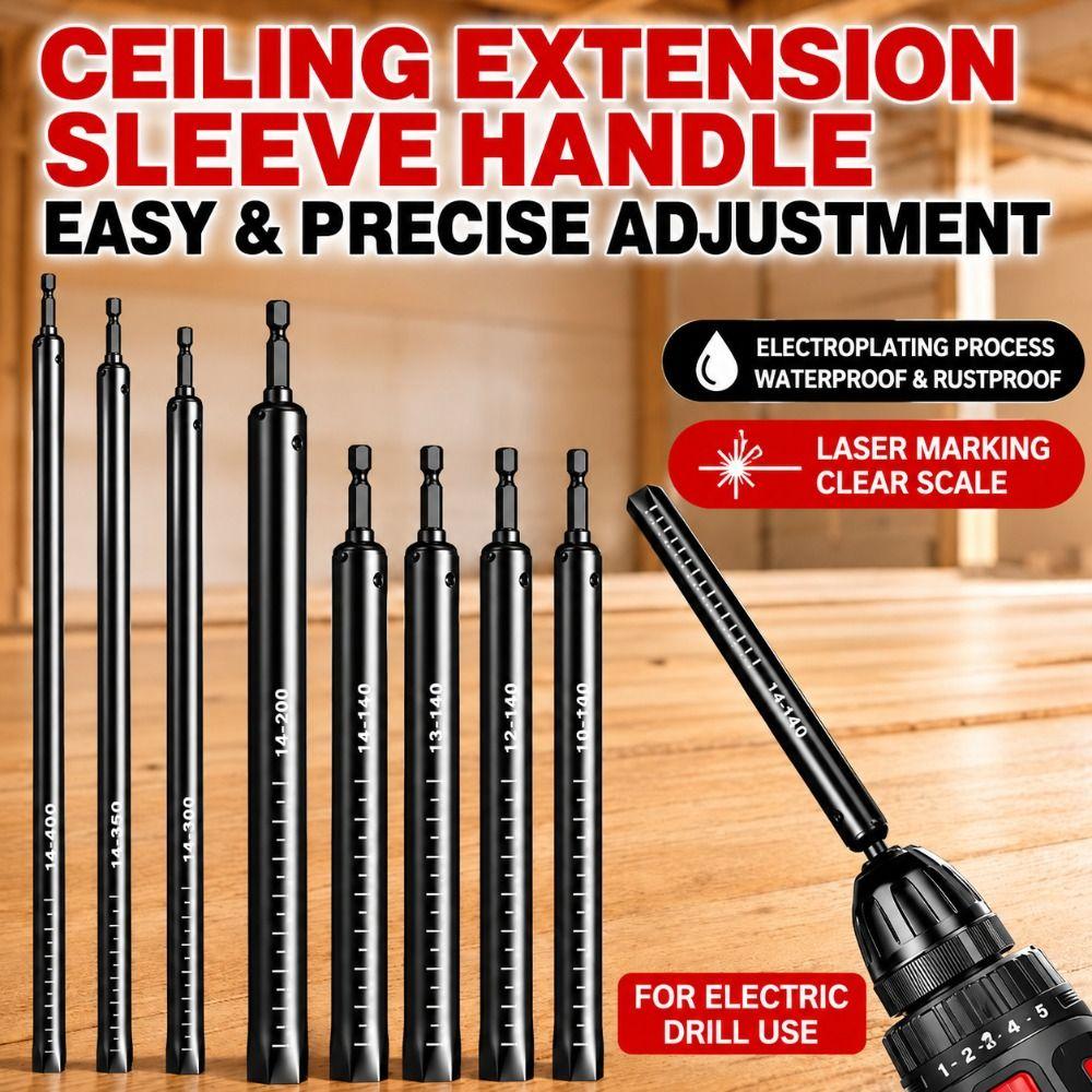 Stainless Steel Hollow Socket Nut Driver Hollow Structure Hex Socket Tool Threaded Rod Adjustment