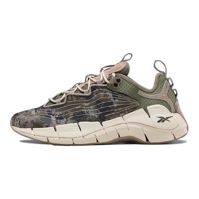 Кроссовки унисекс Billionaire Boys Club x Zig Kinetica 2 Digi-Camo Зеленый Охотничий-зеленый Каменно-серый GX1313