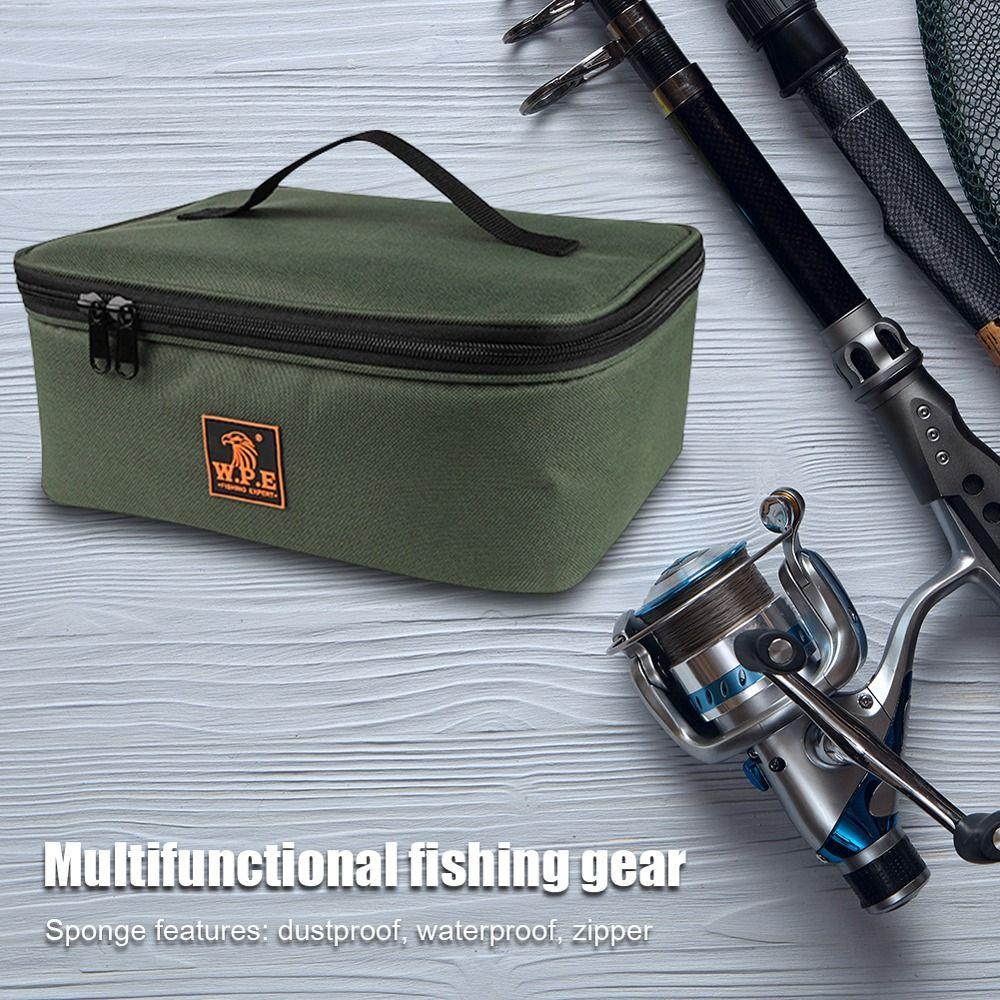 Lures Hook Box Storage Case Fishing Reel Fishing Reel Storage Bag Handbag Fishing Bag Carrying Case
