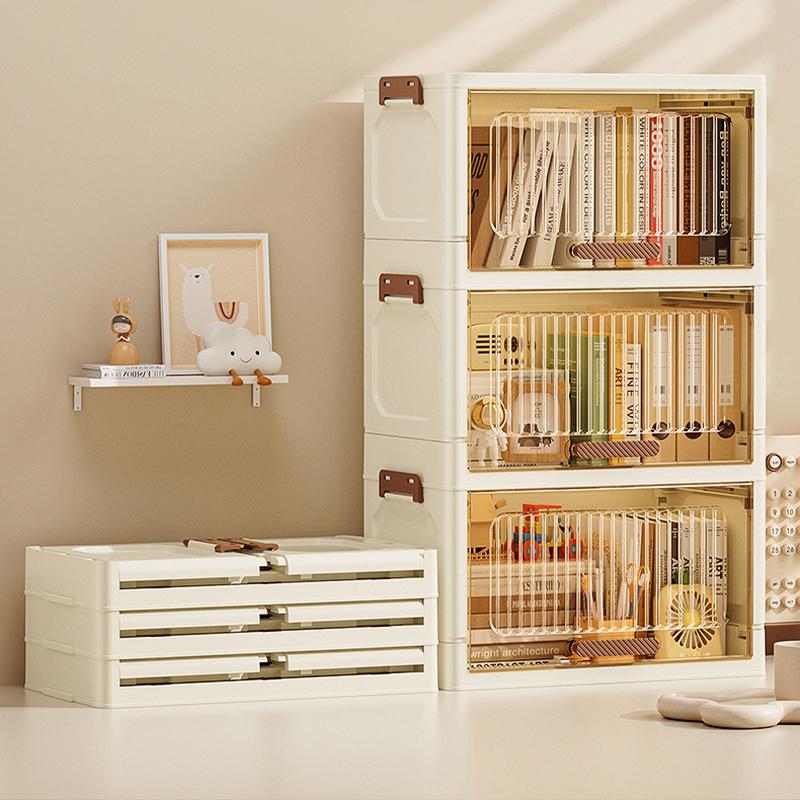 Пластиковые многофункциональные складные ящики для хранения большой вместимости без универсальных колес, пылезащитные, органайзеры для шкафа