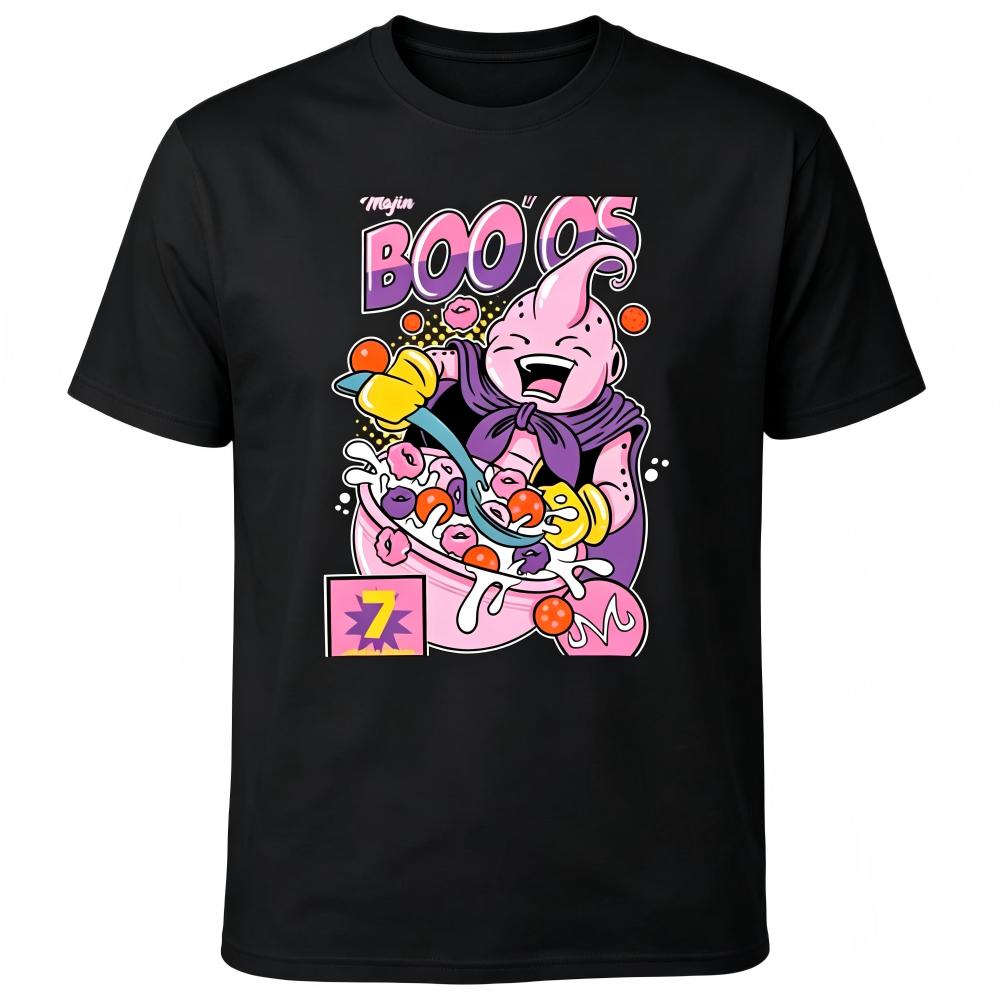 Men's Majin Boo Boo's Cereal Dragon Ball Graphic T-Shirt