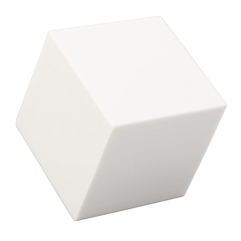 Резиновый блок для резьбы по дереву для штампа, мягкий инструмент для ручного изготовления, 3D-куб, белый 5x5x5 см
