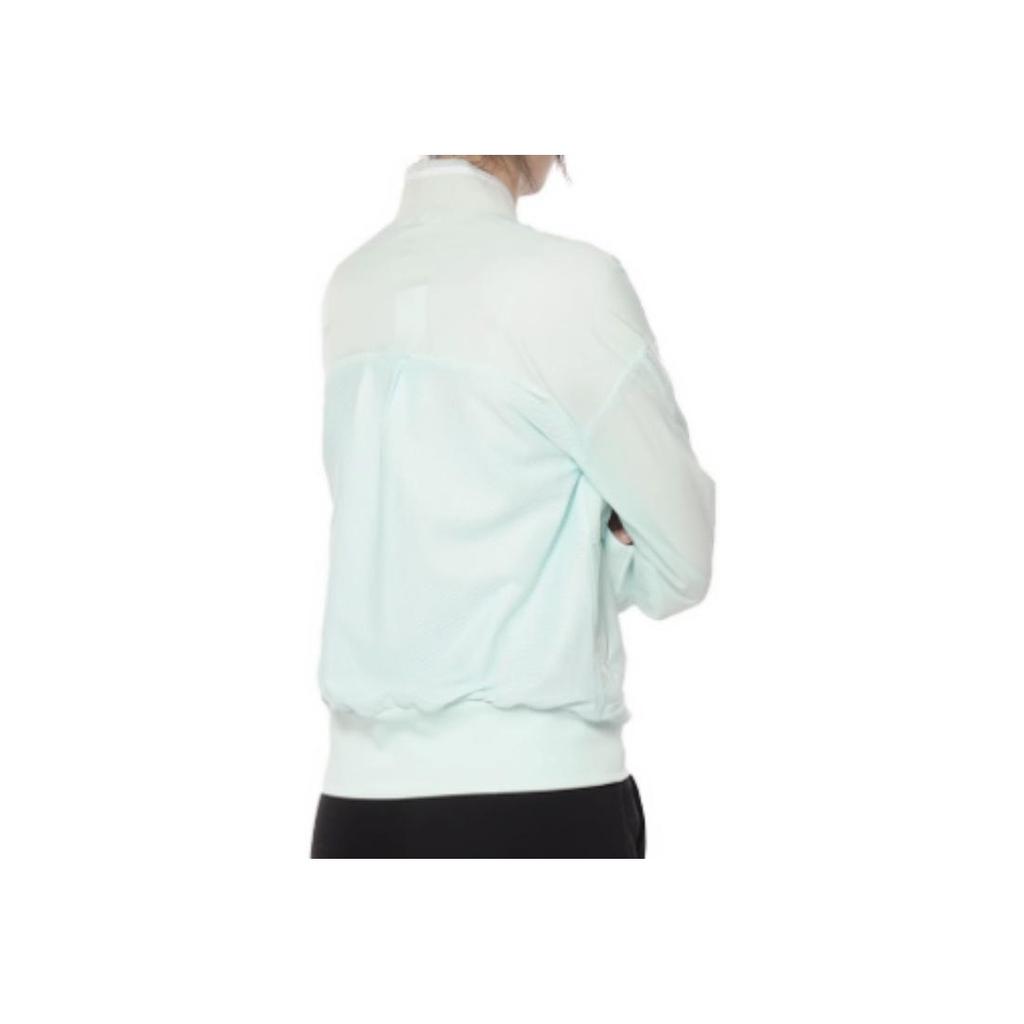 Adidas Женская куртка с длинным рукавом, молния сбоку, на плече, зеленая DZ9291