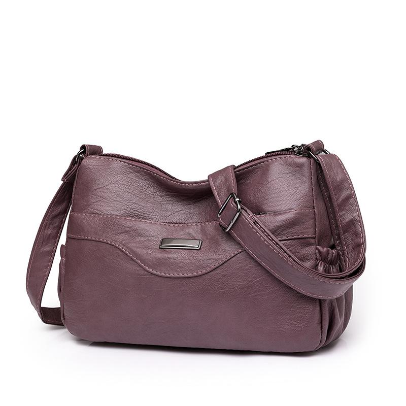 Городская простая женская сумка-мессенджер большой вместимости, повседневная сумка для мамы, переносная сумка через плечо