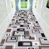 Geometric Style Long Corridor Carpet Non-slip Hall Runner Easy Clean Hallway Area Rugs Washable Porch Entry Doormat