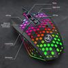 T500 2.4G Wireless Gaming Mouse 1600DPI Rechargeable Optical Silent Mouse With Rainbow Backlit 7 Buttons
