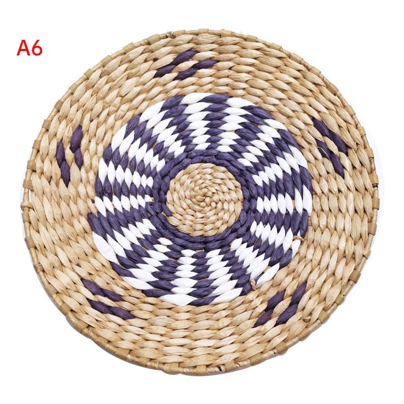 Соломенные круглые настенные украшения, подвески, креативный ретро-этнический фон, декор стен, украшения в марокканском стиле, ручные драпировки, диаметр 20/25/30 см
