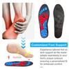 1 Pair Acupressure Foot Insoles for Men Women Orthopedic Gel Comfort Magnetic Shoe Inserts with Foot Magnets Magnetic Technology Arch Support Insole