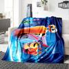 1pc TURBO3 Blanket, Gift, for Men and Women, Soft Blanket, Good for Sofa Bed Couch Travel, Lightweight Flannel Blanket
