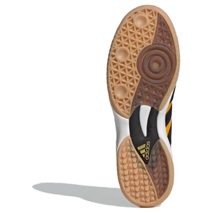 Adidas Samba Millennium Crew желтые черные унисекс кроссовки Core-Black Gum IE9111